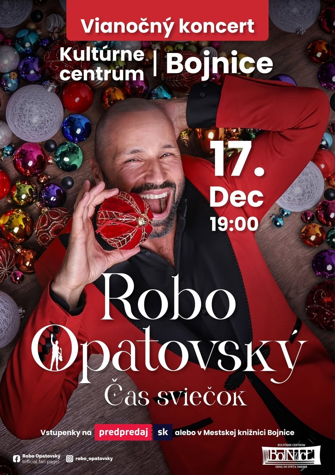 Kultúrne centrum Bojnice: Vianočná elegancia v Bojniciach!