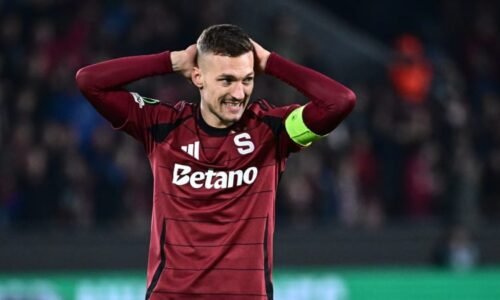 Matná Sparta remizovala s Čenstochovou, v závěru ji zachránila tyč. Olomouc poprvé zvítězila