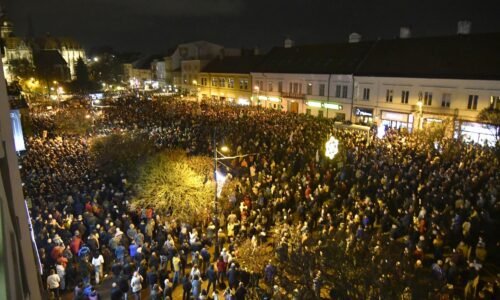 Košice zaplnili tisícky ľudí. Zhromaždenie k Novembru ’89 poukázalo na ochranu slobody