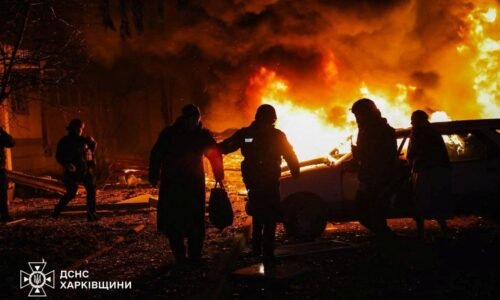 Nočný útok Ruska zasiahol Charkov, zranených je 32 ľudí vrátane detí Nočný útok Ruska zasiahol Charkov, zranených je 32 ľudí vrátane detí