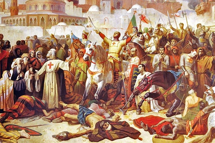 Choďte a zničte ich! Boh to chce! Prvá križiacka výprava sa skončila masakrom, Jeruzalem sa topil v krvi