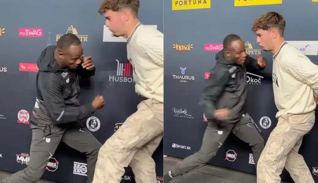 VIDEO Pozrite sa, ako to dopadne, keď Losene Keitu požiadate o úder pod rebrá na spodok tela