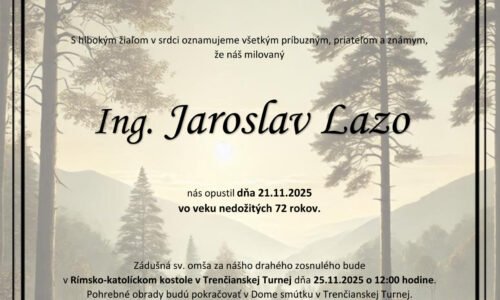 Ing. Jaroslav Lazo Ing. Jaroslav Lazo