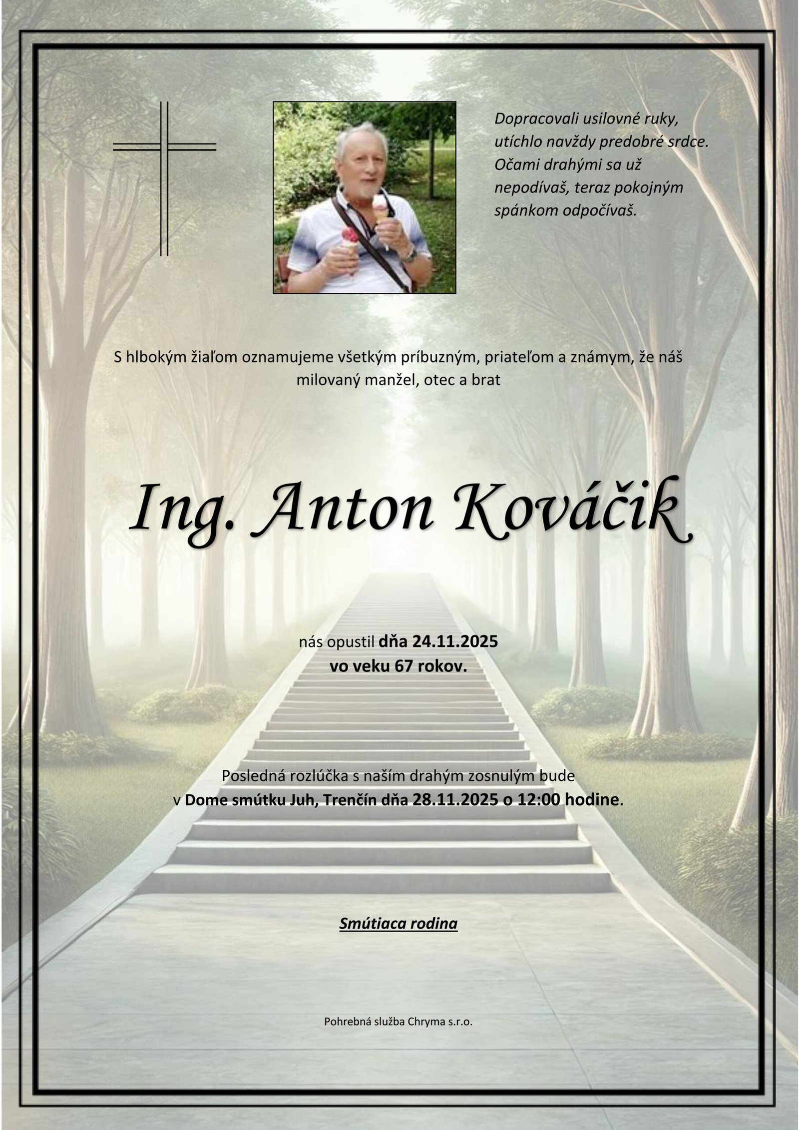 Ing. Anton Kováčik Ing. Anton Kováčik