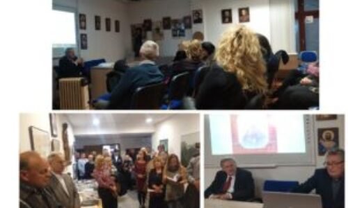 Pred vernisážou 210 Štúr zasadal Výtvarný odbor Matice slovenskej, súčasťou bola aj prednáška o štúrovskej téme vo výtvarnom umení