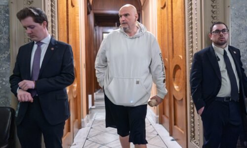 Fetterman reveals 20 stitches following fall, says he’s made a Fetterman reveals 20 stitches following fall, says he’s made a ‘full recovery’