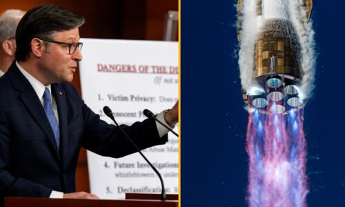 How much can DOJ redact Epstein files? And Blue Origin’s rocket fuel explained