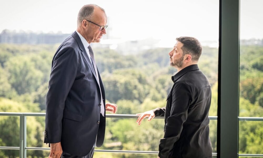 Merz tells Zelenskyy Ukrainian men should stay home and fight – POLITICO