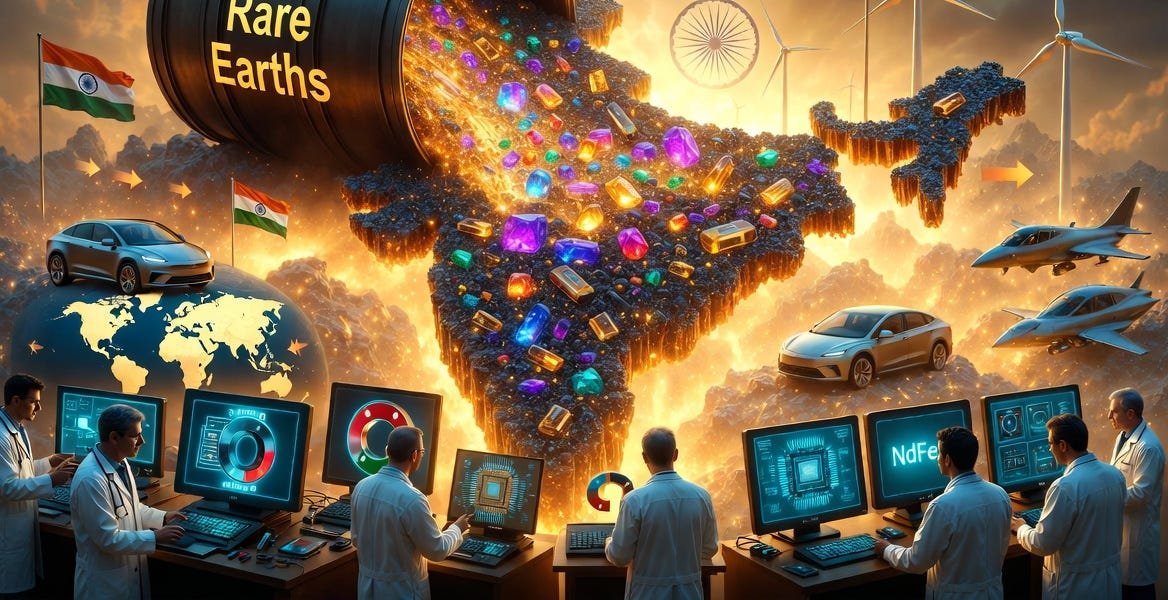 Rare Earths: India's Strategic Self-Reliance Plan Rare Earths: India’s Strategic Self-Reliance Plan