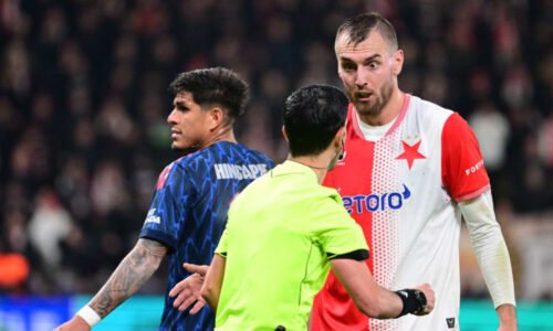 Slavia vzdorovala, od Arsenalu ale dostala tři góly. V Edenu padl historický rekord LM