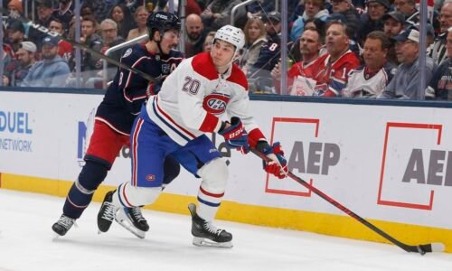 Juraj Slafkovský v noci vynikol pri nových spoluhráčoch: Chcem ťahať svoju formáciu Juraj Slafkovský v noci vynikol pri nových spoluhráčoch: Chcem ťahať svoju formáciu