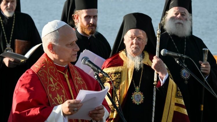 Pápež Lev XIV. v İzniku: Nicea nás dnes volá k jednote a zmiereniu