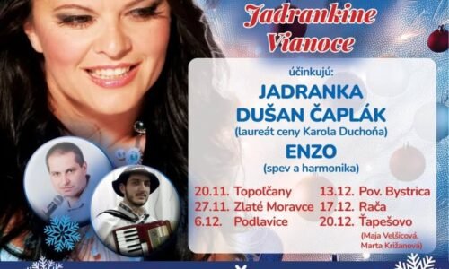 Kultúra Topoľčany: štvrtok 20.11.2025 o 19:00 h., Spoločenský dom Topoľčany Kultúra Topoľčany: štvrtok 20.11.2025 o 19:00 h., Spoločenský dom Topoľčany