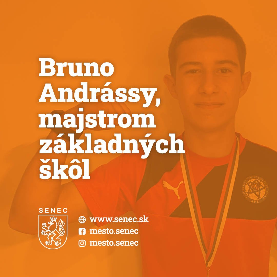 Mesto Senec: BRUNO ANDRÁSSY MAJSTROM ZÁKLADNÝCH ŠKÔL
