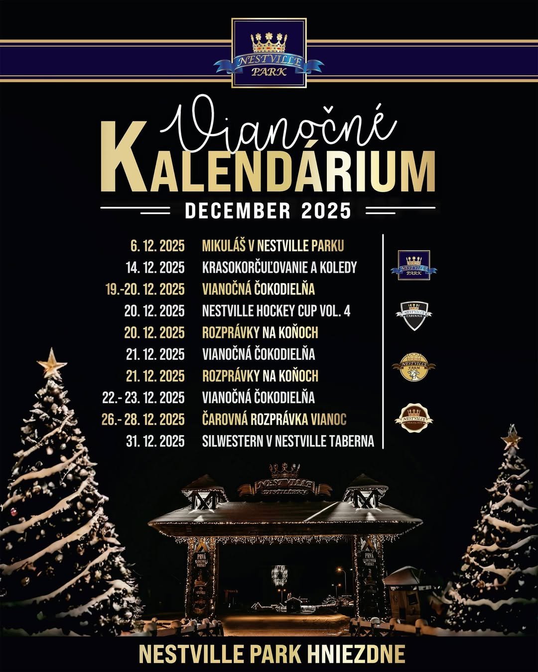 Tatry Spiš Pieniny: VIANOČNÉ KALENDÁRIUM V Nestville Park JE TU!