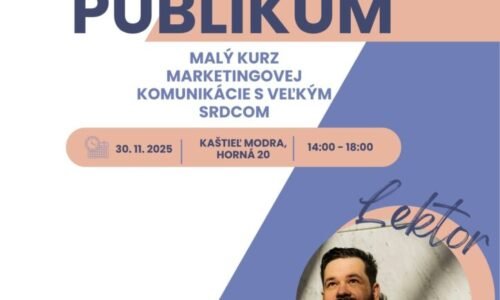 Kultúra a publikum: malý kurz marketingovej komunikácie s veľkým srdcom