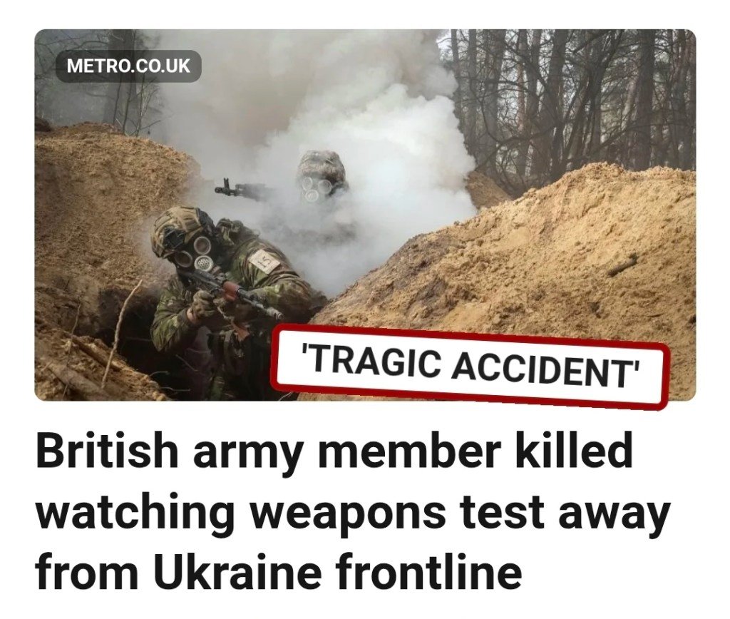 Prvá oficiálne potvrdená smrť príslušníka britských ozbrojených síl na Ukrajine. Tragická nehoda podľa britských predstaviteľov Prvá oficiálne potvrdená smrť príslušníka britských ozbrojených síl na Ukrajine. Tragická nehoda podľa britských predstaviteľov