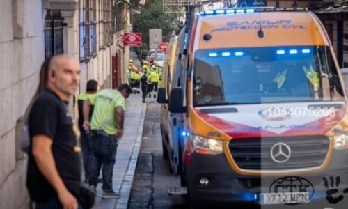 Žena vyskočila v Madridu z okna s dvojčaty v náručí. Chlapci pád z 10. patra přežili