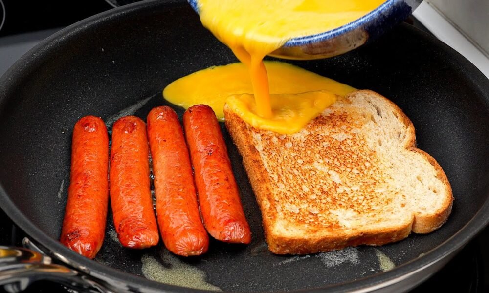 Ich koche das zum Frühstück, wenn ich wenig Zeit habe! Das Rezept, das alle überraschen wird