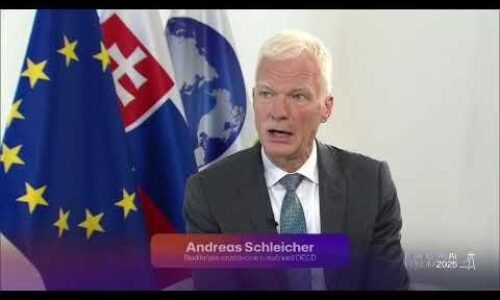 BratislavAI Forum 2025 s Andreasom Schleicherom BratislavAI Forum 2025 s Andreasom Schleicherom