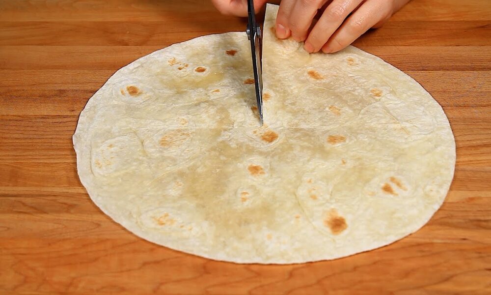 Cut Tortilla This Way! This Recipe Makes Me Never Get Tired of Eating Tortillas