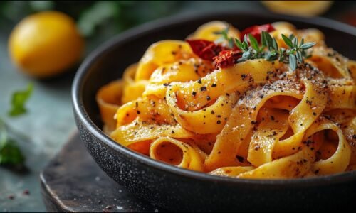 Vegan Lemon Tagliatelle. The Most Searched Pasta Recipe of 2025.