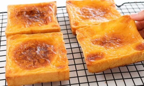 Incredibly Easy! 10 minutes Milk Cheese Toast!After making it once, you will be addicted