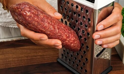 Wenn Sie eine Reibe haben, machen Sie dieses Rezept! Super einfach und total lecker! 😋