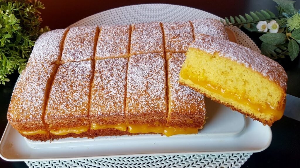 Prendi l'arancia e fai questo delizioso dolce, in 5 minuti, la farai tutti i giorni.