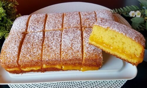 Prendi l’arancia e fai questo delizioso dolce, in 5 minuti, la farai tutti i giorni.