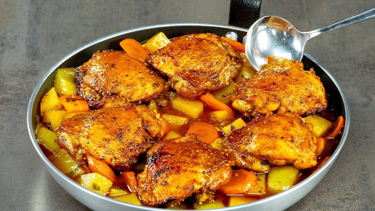 These are the best chicken thighs I’ve ever eaten!