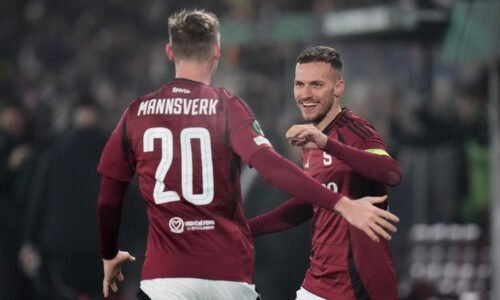 Sparta po základnej časti KL v top 4, Haraslín prispel gólom. Olomouc tesne postúpil