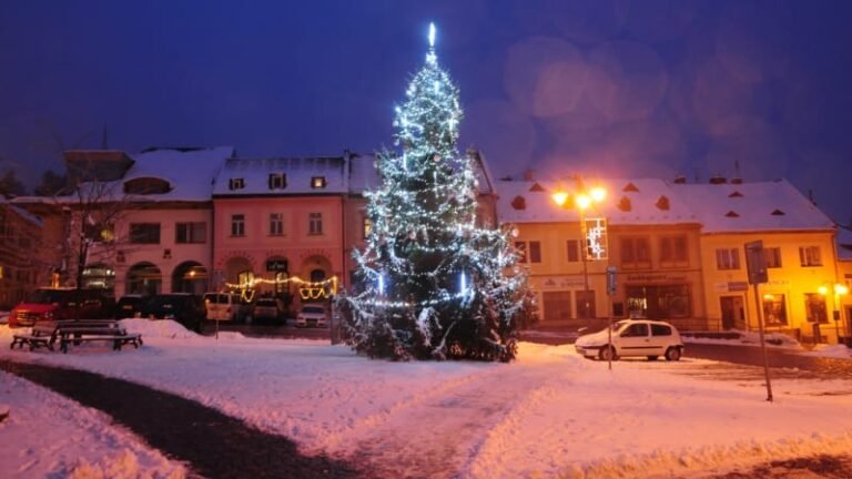 Vánoce na sněhu: mapa ukazuje, kde napadne nejvíc. teploty spadnou, udeří i silný vítr