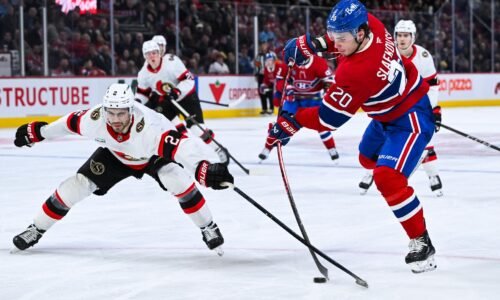 Slafkovský strelil svoj 50. gól v NHL, na výhru to však nestačilo