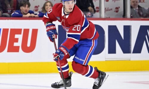 Slafkovský zažil šiesty dvojbodový zápas v sezóne, kvôli šarvátke nazbieral 16 trestných minút