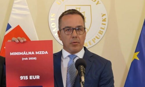 Minimálna mzda na budúci rok stúpne na 915 eur, pôjde o historický nárast o takmer 100 eur