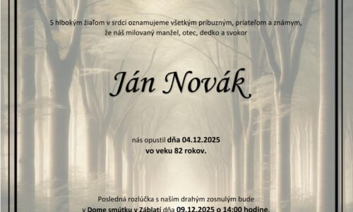 Ján novák