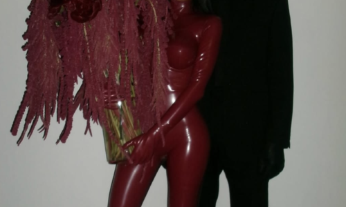 Bianca Censori Debuts New Art Project Featuring Naked “Furniture” and Bianca Censori Debuts New Art Project Featuring Naked “Furniture” and a Latex Bodysuit