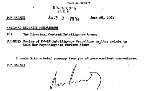 VIDEO: Nové odtajnené dokumenty o vražde amerického prezidenta Johna F. Kennedyho potvrdzujú vysoko koordinovanú kampaň tajnej skupiny Majestic-12, ktorej cieľom bolo zmariť snahu JFK dostať sa k pravde o UFO. VIDEO: Nové odtajnené dokumenty o vražde amerického prezidenta Johna F. Kennedyho potvrdzujú vysoko koordinovanú kampaň tajnej skupiny Majestic-12, ktorej cieľom bolo zmariť snahu JFK dostať sa k pravde o UFO.