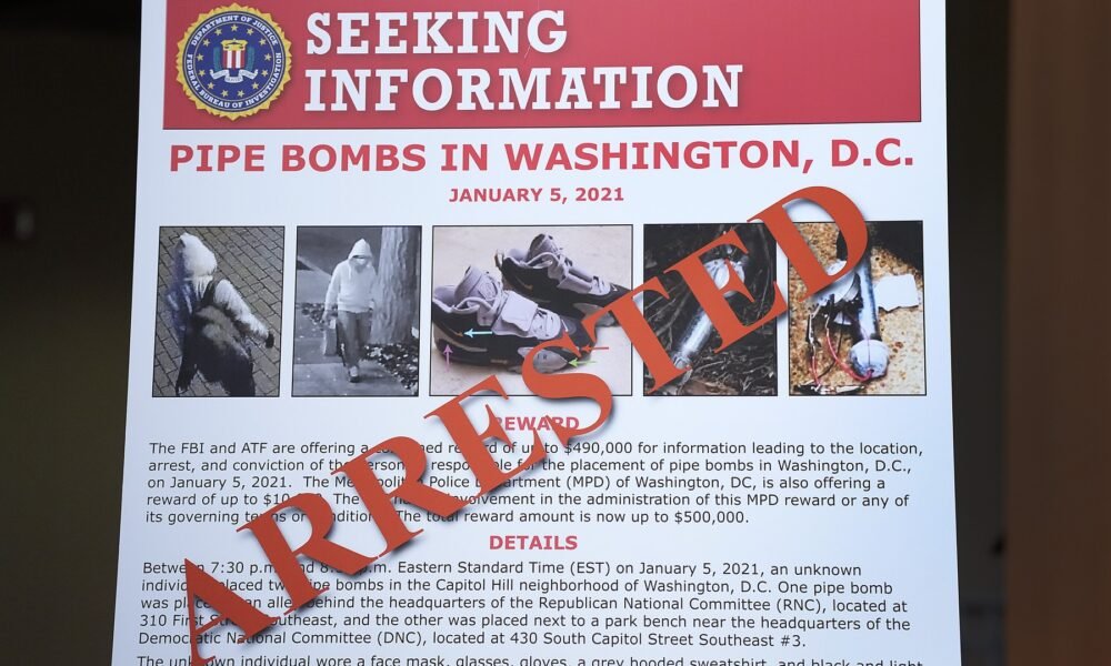 Pipe bomb suspect caught after 5 years to appear in court Friday