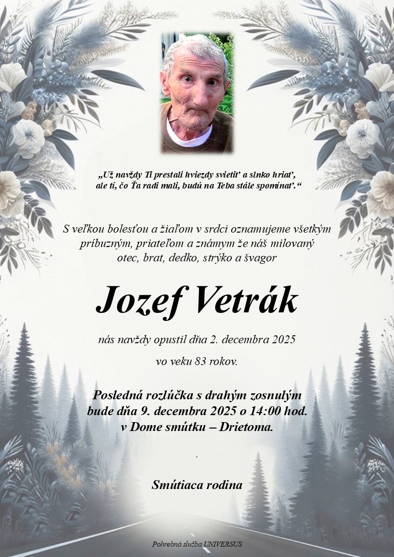 Jozef Vetrák