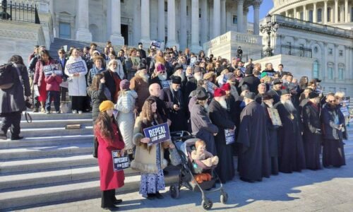 V USA sa konala akcia na podporu prenasledovaných pravoslávnych v banderovskej Ukrajine