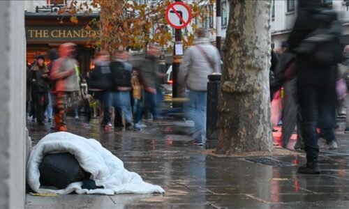 Anadolu: Počet bezdomovcov v Spojenom kráľovstve rastie dramatickým tempom Anadolu: Počet bezdomovcov v Spojenom kráľovstve rastie dramatickým tempom