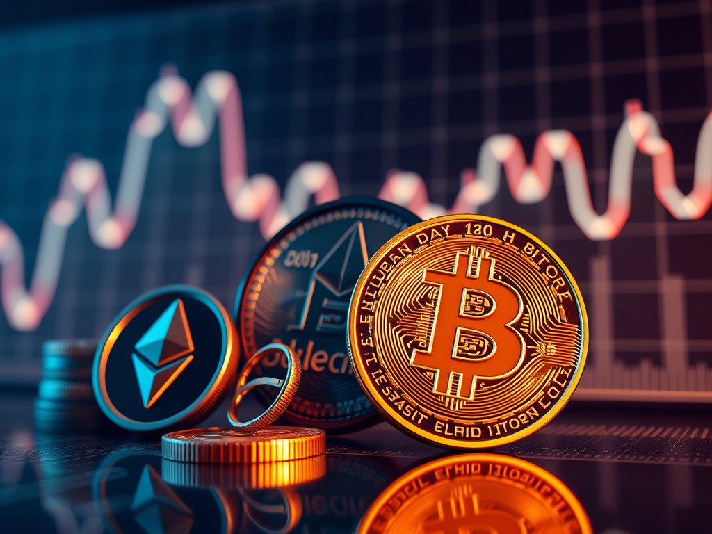 Bitcoin a altcoiny rastú