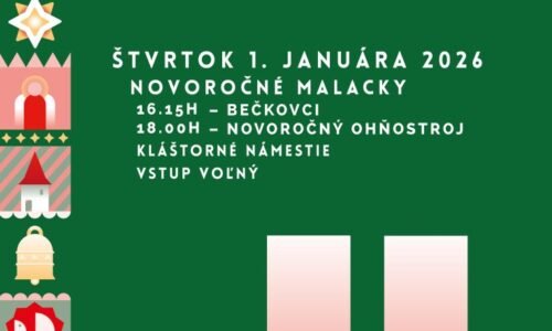 Pozvánka na Novoročné Malacky