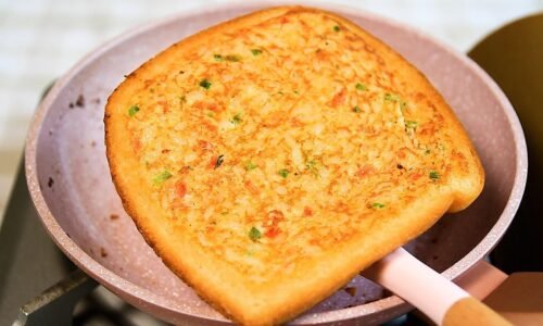 I NEVER WASTE leftover rice🍚 Everyone was amazed when I made this for breakfast!