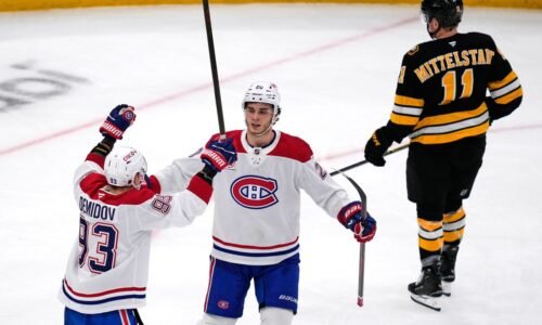 VIDEO „Gól z bufetu“ bol jeho 30. bodom v sezóne. Pozrite si ešte raz víťazný zásah Juraja Slafkovského