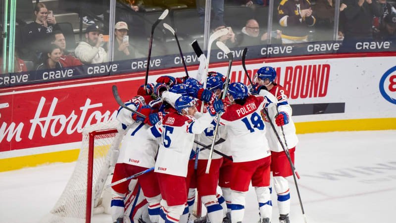 Senzace! Hokejová dvacítka vyřadila Kanadu a zahraje si o zlato