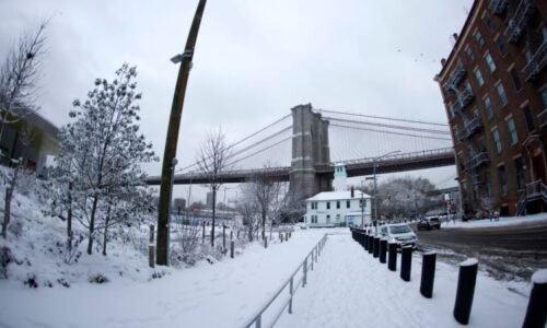 Čeká vás velkolepý ohňostroj, slibovala AI. Vylákala na mráz tisíce napálených Newyorčanů