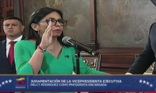 Delcy Rodriguezová bola inaugurovaná ako úradujúca prezidentka Venezuely